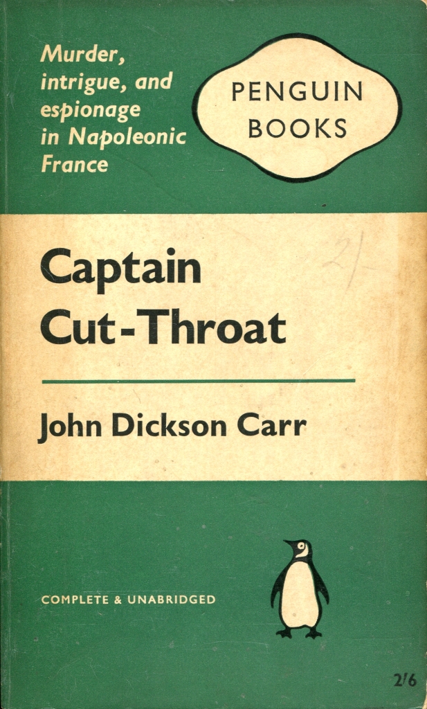 Captain Cut-Throat (1955), John Dickson&nbsp;Carr